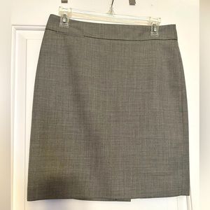 J.Crew gray pencil skirt size 4P